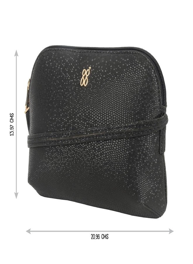 Baggit Women Black Bowling Sling Bag Xxs Size | Ladies Stylish Casual Cross Body Purse Handbag - Image 3